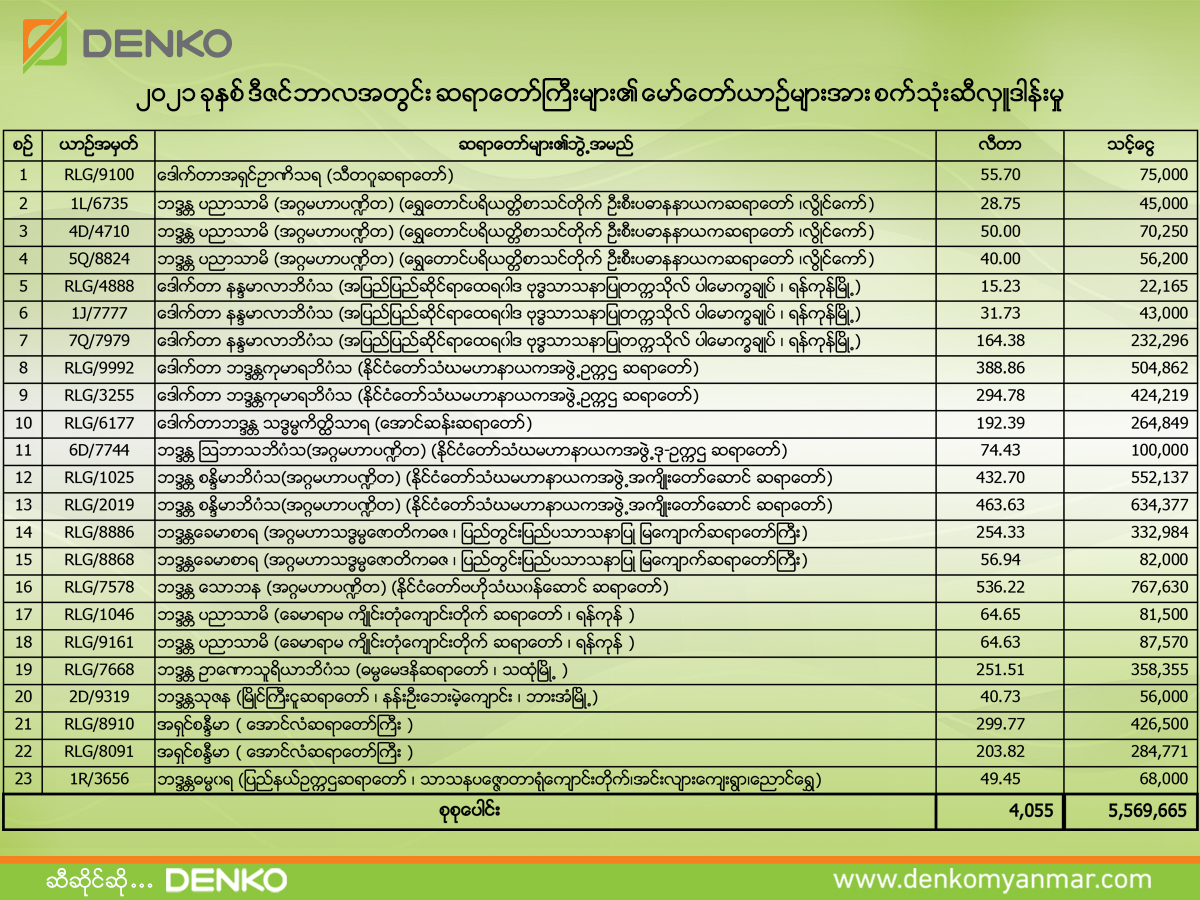 Denko Myanmar – Energy for Myanmar